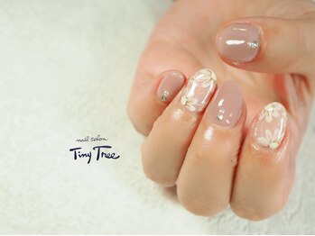 タイニーツリー(Tiny Tree)/手描きお花アート