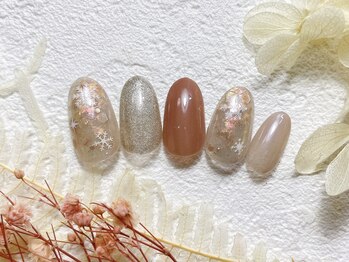 ビオトーププラス 銀座本店(bio tope+)/雪の結晶ネイル銀座フィルイン