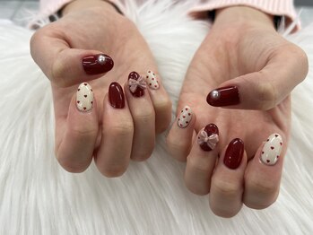 ディーネイル 池袋(D-nail)/［木村]バレンタインネイル