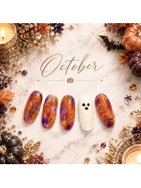 ハロウィンネイル