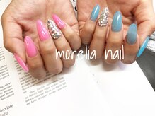 モレリア(morelia)/スカルプ2本アート