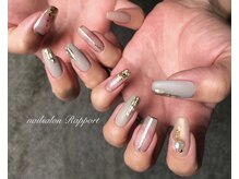 ネイルサロンラポール (Nailsalon Rapport)/くすみカラーネイル