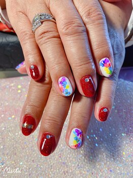 ユメ(YUME)/紫陽花ネイル