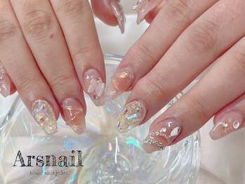 アルスネイル(Ars nail)/ワンホンチークネイル