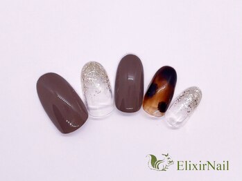 エリクサーネイル 神田(Elixir Nail)/シンプル/クーポン使用