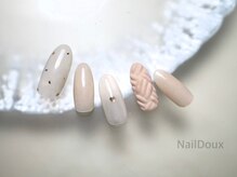 ネイル ドゥ 岡山駅前店(Nail Doux)/スウィートニットネイル