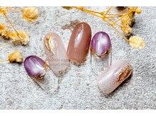 バブル シュガー バイ ネイルクローネ(bublle sugar by.nail crone)/大人ニュアンスネイル