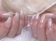 シーアンドビーネイル(C&B Nail)/チップ長さだし持ち込みデザイン