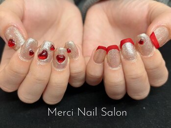 メルシー(Merci)/バレンタインネイル