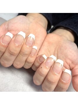 アイリッシュネイル 久屋大通店(Irish Nail)/シンプルフレンチ