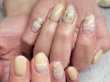 チーネイル(CHIII NAIL)/薔薇&レース