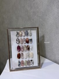 ハンドネイルアート2本付き