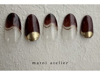 マトイアトリエ(matoi atelier)の写真/フレンチにアートを添えて。配色と質感を楽しむmatoiの定額デザイン