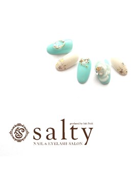 ネイルアンドアイラッシュサロン ソルティ 寺田町(salty)/ハンドジェル/アート10本コース