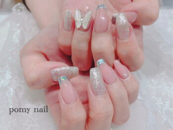 ポミーネイル 渋谷店(Pomy nail)/ピンクネイル