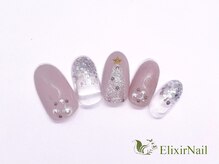 エリクサーネイル 神田(Elixir Nail)/シンプル/クーポン使用