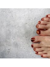 苑琳爪工(erin nail)/フットマグネットネイル