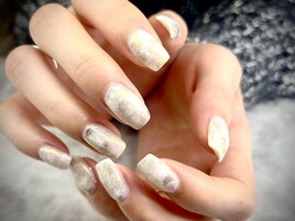 テラコッタ鉱石ネイル♪
