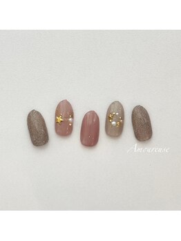 アムルーズ(Amoureuse)/クリスマスネイル♪