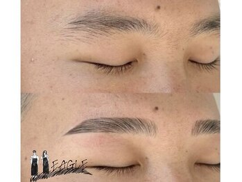 イーグル 八王子(EAGLE)/メンズ平行眉/メンズ眉毛/美眉