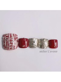 ツイードネイル