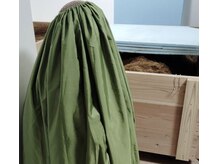 ひめ酵素ワーム(Warm)の雰囲気（酸化予防で話題の水素を使ったよもぎ蒸しもあります♪）