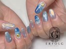 夏にぴったり海ネイル!
