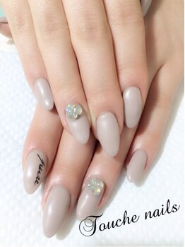 トゥーシェネイルズ(Touche'nails)/お客様ネイル　７000円