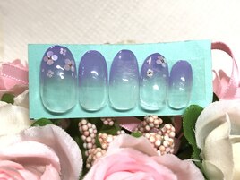 アジサイネイル☆¥6,300