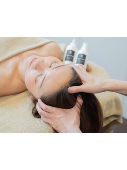 ヘッドスパで癒されたい