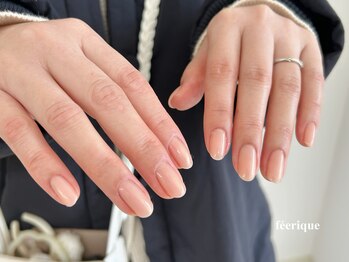 フェリークネイル(feerique nail)/ワンカラー/春ネイル/圓山