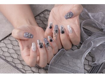 エミラボーテ 心斎橋店(Emi la beaute)/メタルパーツネイル