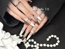 サンサンイチ 関内店(331)/バレンタインチョコピンクネイル