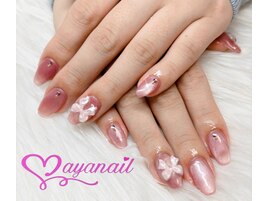 新色ピンクマグネットネイル！！