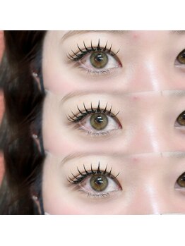 エルプラス(elu+)の写真/ナチュラルだけど印象的な目元に♪自然な付け心地が◎長さや太さ、カールの種類も豊富にご用意！