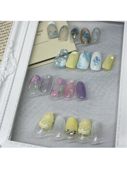 ネイルステーション アトレ川崎店(NAIL STATION)の写真/豊富なアートで自分だけの指先を演出☆シンプルで上品なデザインから個性派デザインまで幅広く対応◎