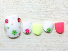 フットネイルアートコース￥7020