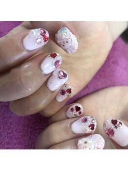 ネイルサロン パピリオ(Nail Salon papilio)/キラキラネイル♪