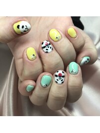ぱんだネイル