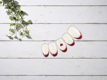 ファストネイル なんばウォーク店(FAST NAIL)/フレンチ　ミラー　【11441】