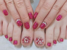 ハンドフットお揃いもおすすめ☆