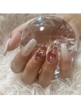 ネイルアンドアイラッシュヴィーナ ゆめタウン廿日市店 (Nail&EyeLash Vina)/チェックネイル