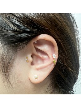 ルイシンデレラ×バニラ(LOUISCINDERELLA×vanilla)/【耳つぼジュエリー】