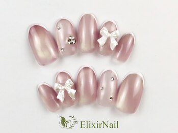 エリクサーネイル 新橋(Elixir Nail)/定額a シンプル/クーポン使用
