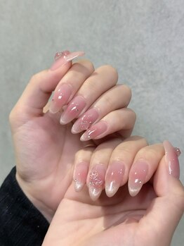 チークネイル ¥8000~☆