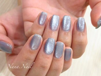 ナナネイル(Nana.Nail)/ブルーワンカラーフラッシュ♪