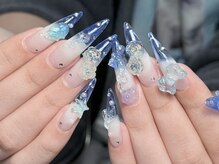 ベルネイル 池袋(Belle Nail)/透明クリアカラーネイル