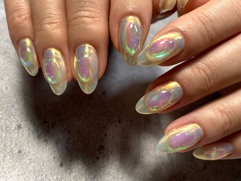 ニコリー(nicolie)/オーロラネイル