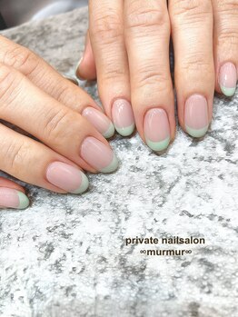 プライベート ネイルサロン マーマ(murmur)/バーチャルフレンチ