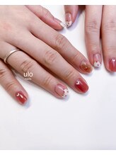 ウロネイルズ(ulo nails)/バラとハートお菓子デザイン